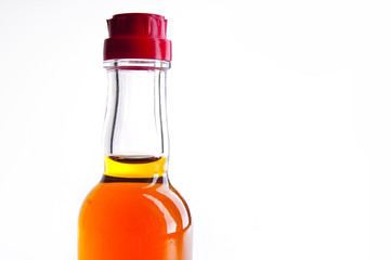 MiniBar bottles with alcohol