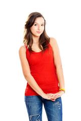 Fototapeta premium Beautiful teenage girl