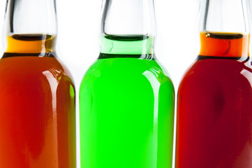 MiniBar bottles with alcohol