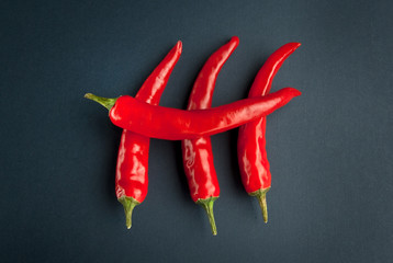 pepper crosswise