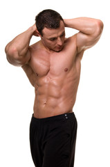 Fototapeta premium Bodybuilder.