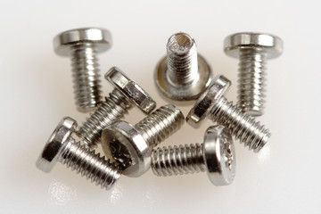 Macro of Torx Screws