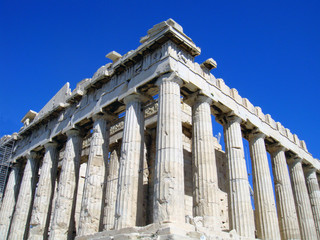 Parthenon der Akropolis in Athen
