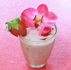 frullato alla fragola