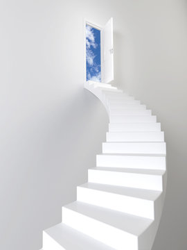 Scalinata verso il cielo