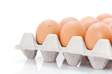Oeufs en plaquette