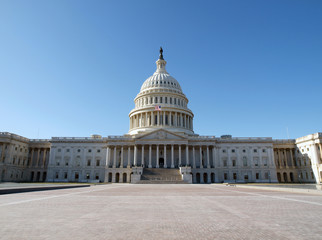Naklejka premium Capitol Hill