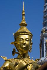 Fototapeta premium A kind of mythological soldier in Grand Palace in Bangkok