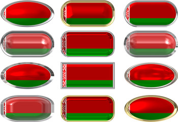 twelve buttons of the Flag of Belarus