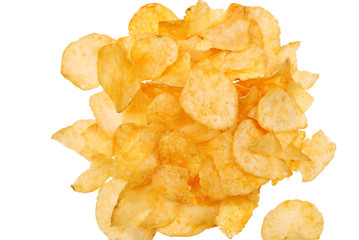 Background form chips on white