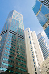 Fototapeta premium Singapur, Business District