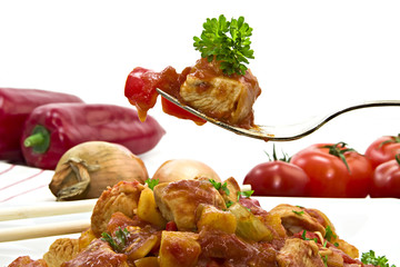 Hühnchen süss sauer