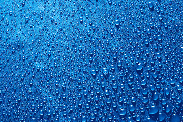 Naklejka na ściany i meble blue water drops