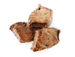 roasted liver isolated