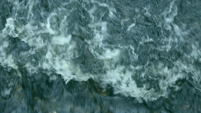 Waves and spray