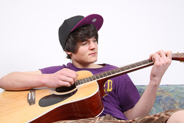Gitarre üben