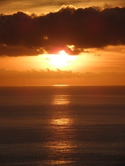 Sunset Cornwall England