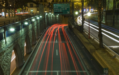 luces rojas