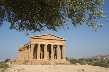 Obraz premium Doric Temple In Agrigento