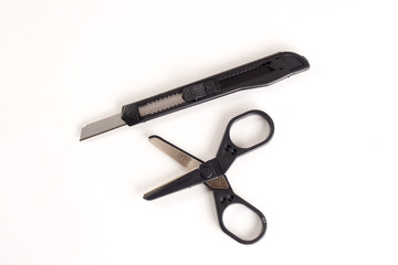 scissors, paper knife