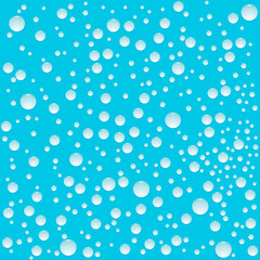 blue water drops background