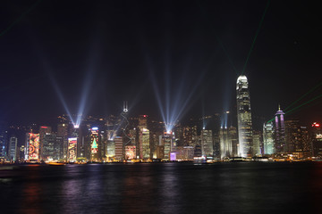 hong kong lightshow symphony of light