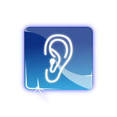 Picto oreille ecoute - Icon ear