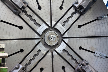 CNC machine in the metal industry