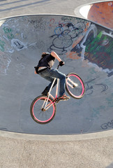 BMX/ Dirt Biker Jump