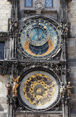 Prague Astronomical Clock on Old Town Hall