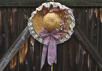 Straw Hat Decoration