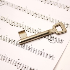 Der Schlüssel zur Musik...