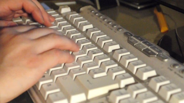 taper au clavier