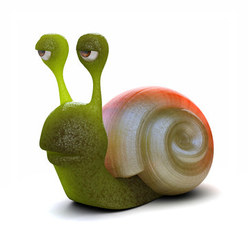 3d snail