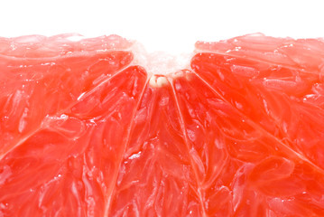 Slice of grapfuit