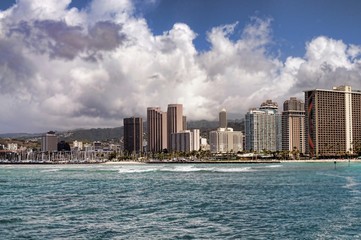 Obraz premium Honolulu Hawaii