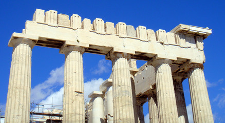 Parthenon der Akropolis in Athen