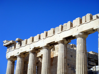 Parthenon der Akropolis in Athen