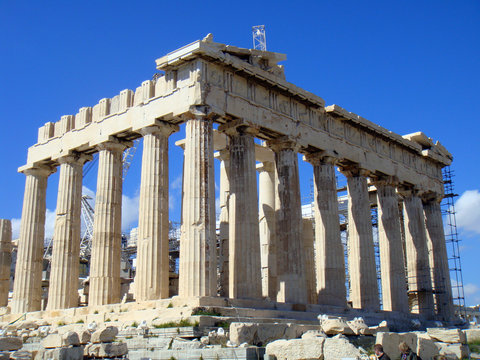 Parthenon der Akropolis in Athen