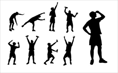 Hip-hop silhouette collection