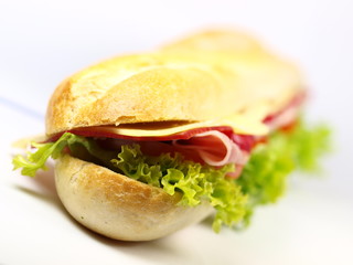 French baguette detail