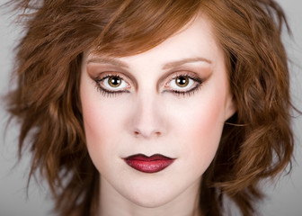 Beautiful Red Headed Teenage Girl