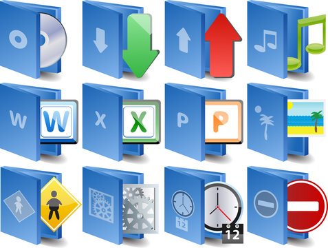 Computer icons Document icon set