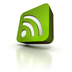 green RSS icon