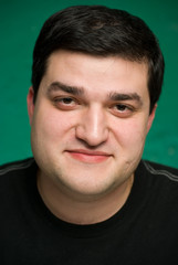 Fototapeta premium Portrait of the smiling young man