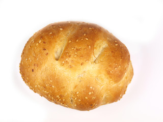 Roll on white background