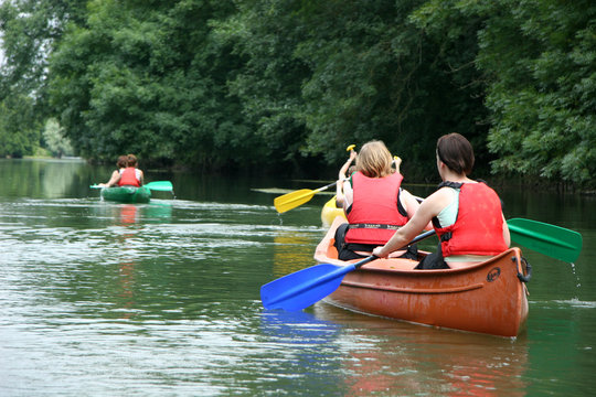 Canoe à deux