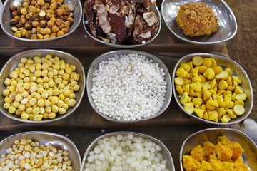 Indian spices and nuts