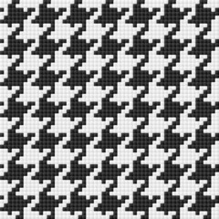 Fototapeta premium Houndstooth pattern. Seamless vector.