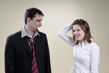 upset people in office